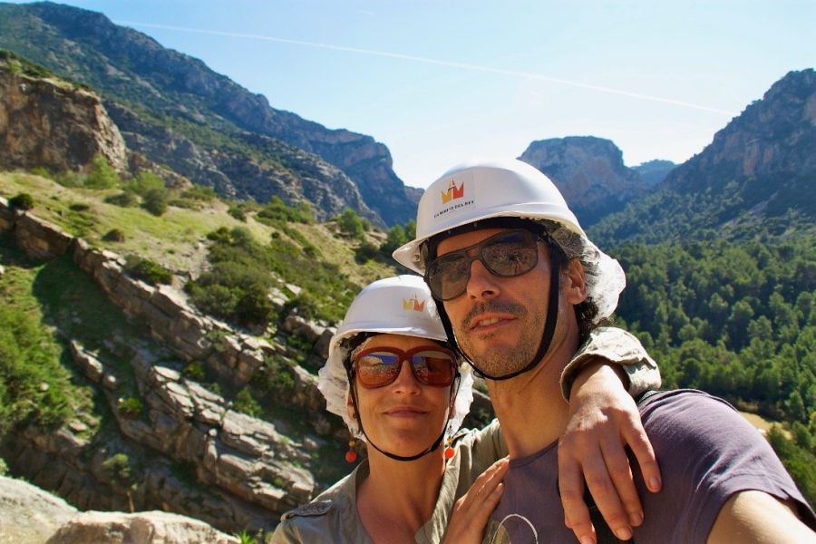 Tatienne en Joost, de hosts van b&b Casa Valle de Oro